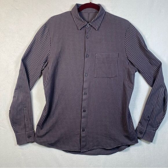 Lululemon Commission Long Sleeve Button Down Shirt - Picture 1 of 9